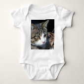 Vogelbeobachtung Baby Strampler (Vorderseite)