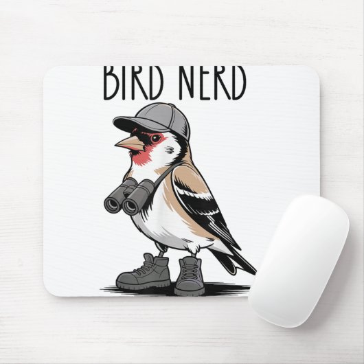 Vogelbeobachtung bei Vogel-Nerds _1 Mousepad (Mit Mouse)