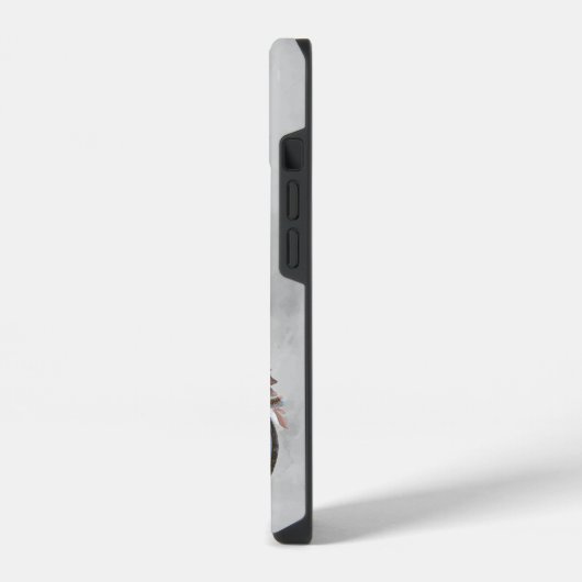 Vogelbeobachtung Bird Watcher Fun iPhone Hülle (Linke Seite)