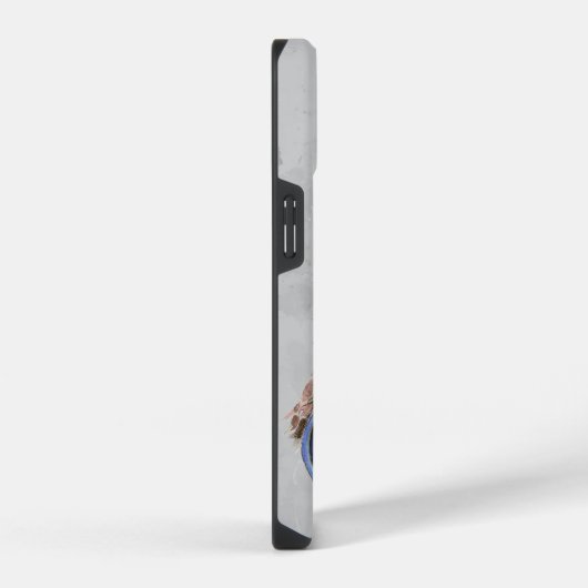 Vogelbeobachtung Bird Watcher Fun iPhone Hülle (Rechte Seite)