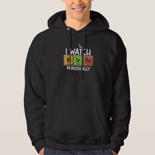 Vogelbeobachtung Bird Watcher Hoodie (Vorderseite)
