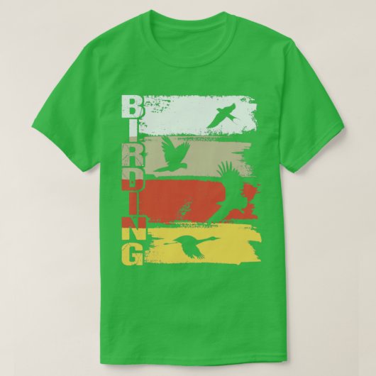 Vogelbeobachtung Bird Watcher Vogelbeobachter Bird T-Shirt (Design vorne)