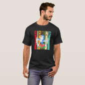 Vogelbeobachtung Bird Watching T-Shirt (Vorne ganz)
