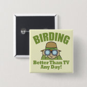 Vogelbeobachtung Button (Vorne & Hinten)