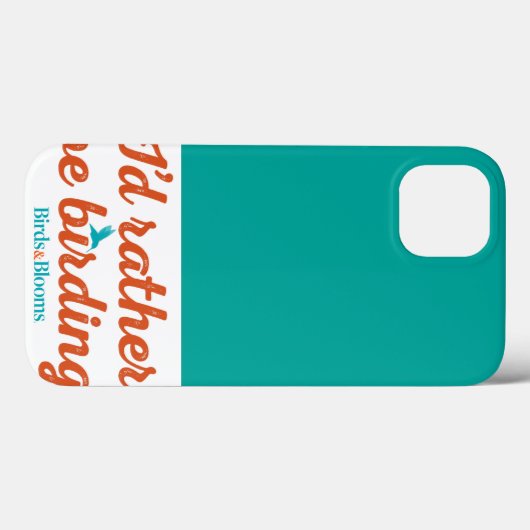 Vogelbeobachtung Case-Mate iPhone Hülle (Rückseite (Horizontal))