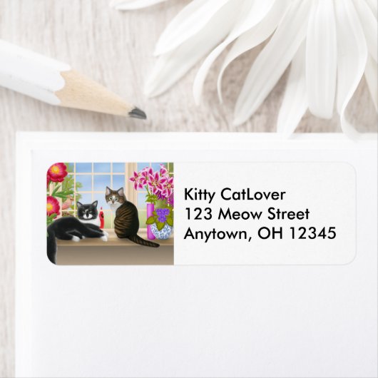 Vogelbeobachtung Cats Label (Insitu)