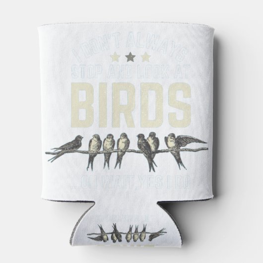 Vogelbeobachtung Dosenkühler (Rückseite)