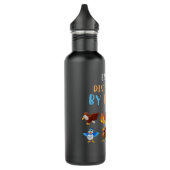 Vogelbeobachtung durch Vögel Bir Edelstahlflasche (Links)