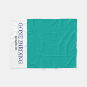 Vogelbeobachtung Fleecedecke (Vorderseite (Horizontal))