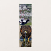 Vogelbeobachtung-Führer-Falke-Geschäfts-Karte Visitenkarten (Außenseite Aufgefaltet)