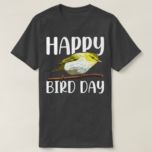 Vogelbeobachtung für einen Vogelexperten T-Shirt (Design vorne)