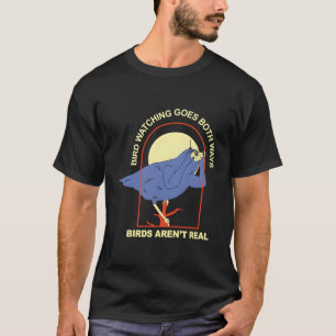 Vogelbeobachtung geht in beide Richtungen (€€"Bird T-Shirt