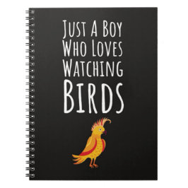 Vogelbeobachtung Geschenke für Jungen für Kinder O Notizblock