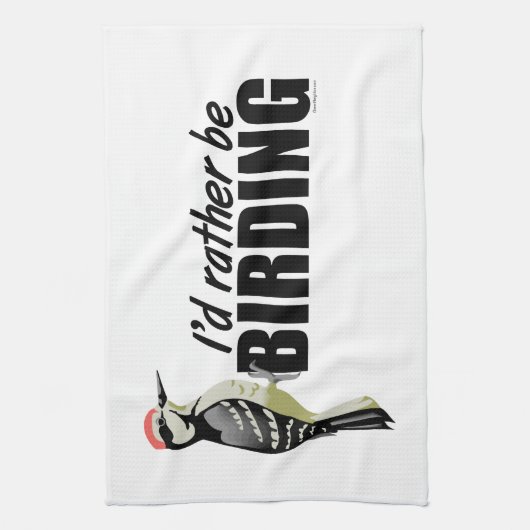 Vogelbeobachtung Handtuch (Vertikal)