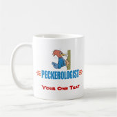 Vogelbeobachtung, Holzspecht Kaffeetasse (Links)