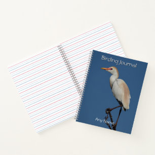 "Vogelbeobachtung Journal" SpiralNotebook Notizblock