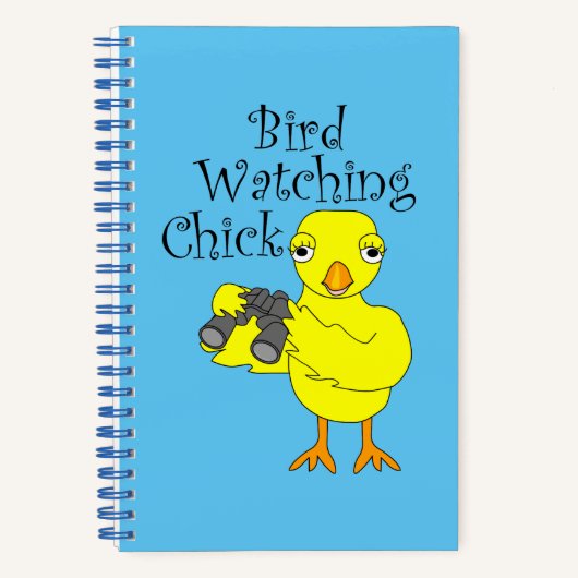 Vogelbeobachtung Kick-Text Notizblock (Vorderseite)