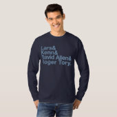 Vogelbeobachtung-Legenden T-Shirt (Vorne ganz)