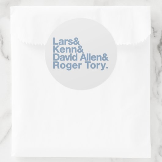 Vogelbeobachtung Legends Runder Aufkleber (Tasche)