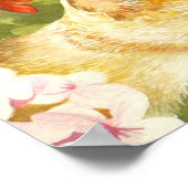 Vogelbeobachtung "Licht" Poster (Ecke)