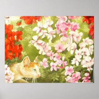 Vogelbeobachtung "Licht" Poster