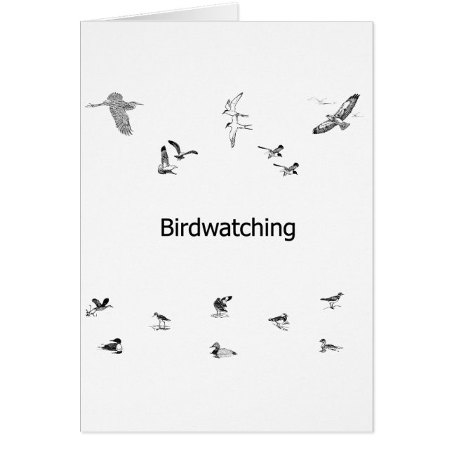 Vogelbeobachtung-Linie Kunst (Vorne)