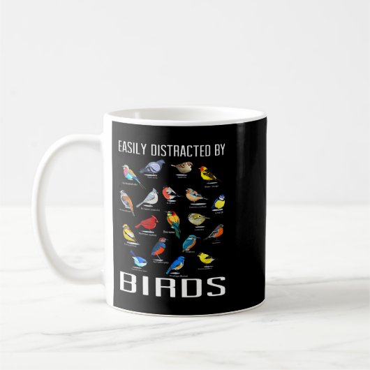 Vogelbeobachtung Lover Bird, leicht abgelenkt von  Kaffeetasse (Links)