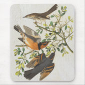 Vogelbeobachtung Lover Gift zur Darstellung Vintag Mousepad (Vorne)