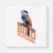 Vogelbeobachtung Magnet (Vorne)