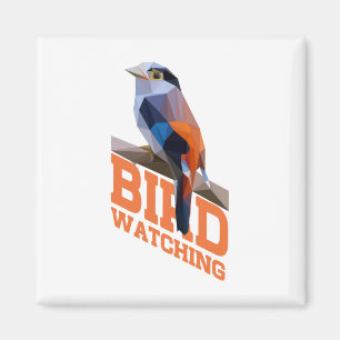 Vogelbeobachtung Magnet