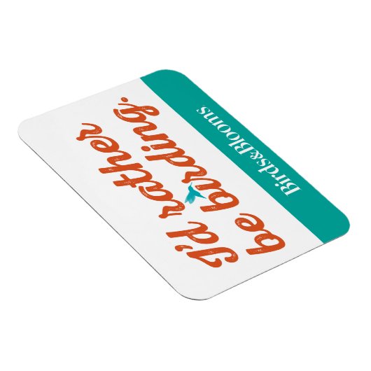 Vogelbeobachtung Magnet (Rechte Seite)