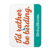 Vogelbeobachtung Magnet (Vertikal)