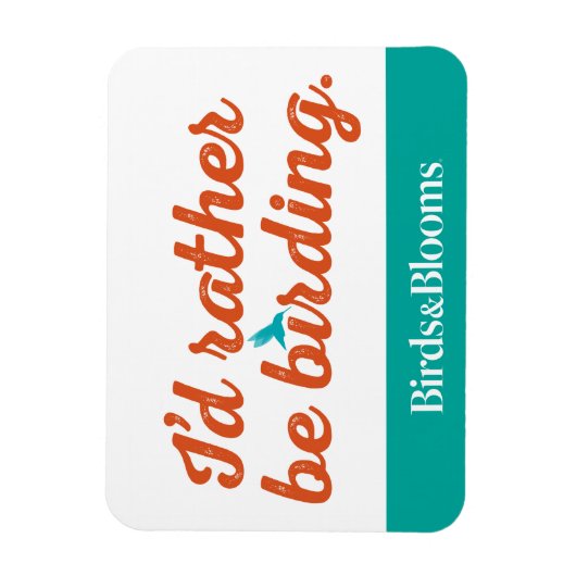 Vogelbeobachtung Magnet (Vertikal)