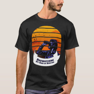 Vogelbeobachtung Meine Art der Jagd Vintage-Gesche T-Shirt