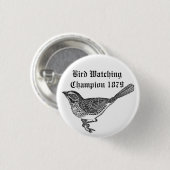 Vogelbeobachtung-Meister 1879 Button (Vorne & Hinten)