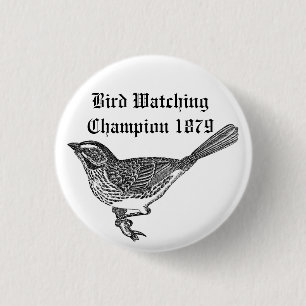 Vogelbeobachtung-Meister 1879 Button
