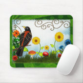 Vogelbeobachtung Mousepad (Mit Mouse)
