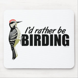 Vogelbeobachtung Mousepad