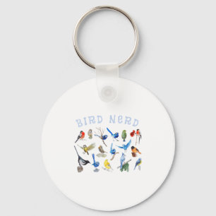 Vogelbeobachtung Nerd Vogelbeobachtung Birds Lover Schlüsselanhänger
