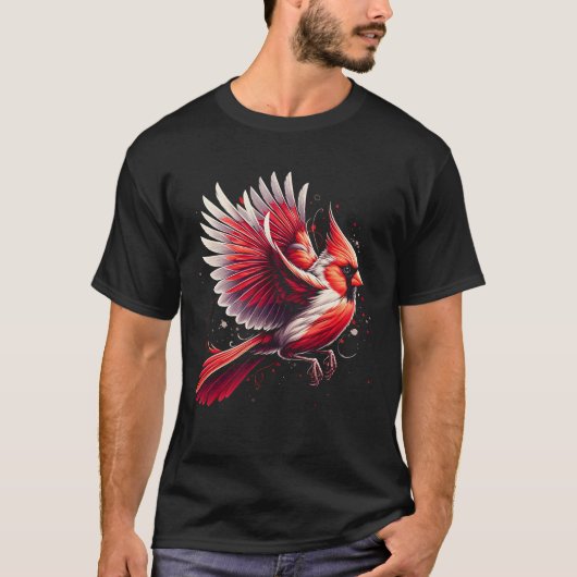 Vogelbeobachtung "Northern Kardinal Bird Lover Wat T-Shirt (Vorderseite)