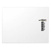 Vogelbeobachtung Notizblock (Vorderseite)