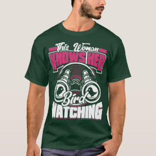 Vogelbeobachtung Ornithologe Vogelbeobachter Vogel T-Shirt