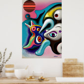 Vogelbeobachtung Poster (Küche)