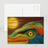 Vogelbeobachtung Postkarte (Vorne/Hinten)