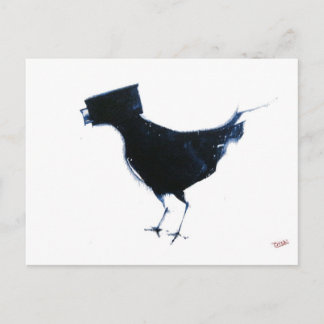 Vogelbeobachtung Postkarte