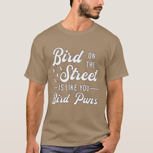 Vogelbeobachtung Puns Bird Watcher Vin T-Shirt (Vorderseite)