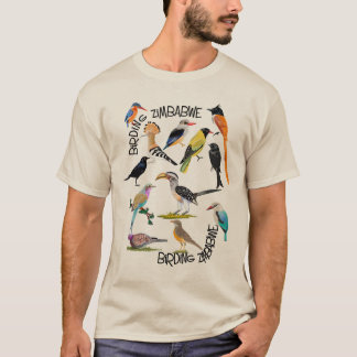 Vogelbeobachtung-Simbabwe-T-Shirt T-Shirt