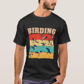 Vogelbeobachtung T-Shirt (Vorderseite)