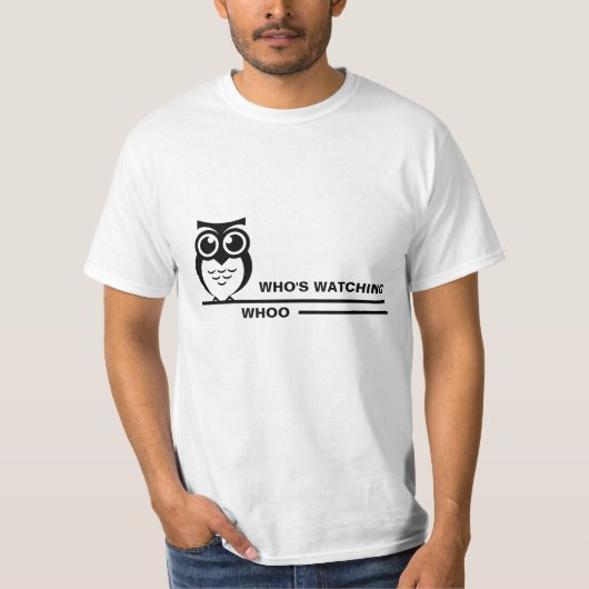 Vogelbeobachtung T - Shirt (Vorderseite)