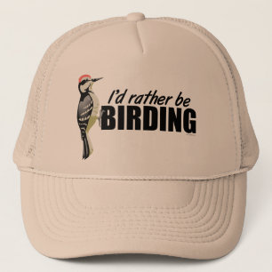 Vogelbeobachtung Truckerkappe